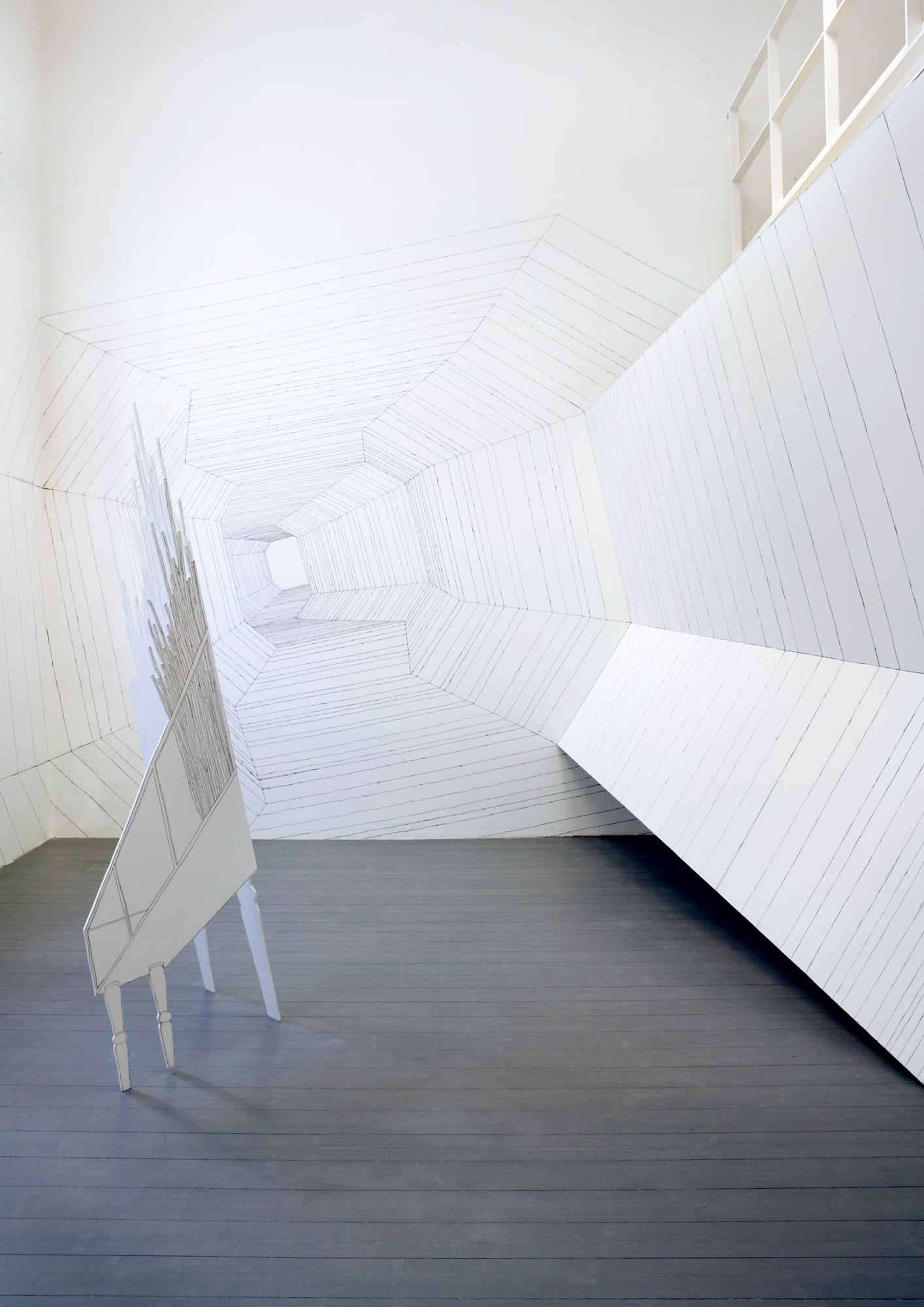 Anja Buchheister • Installation • Including Lines, 2011
